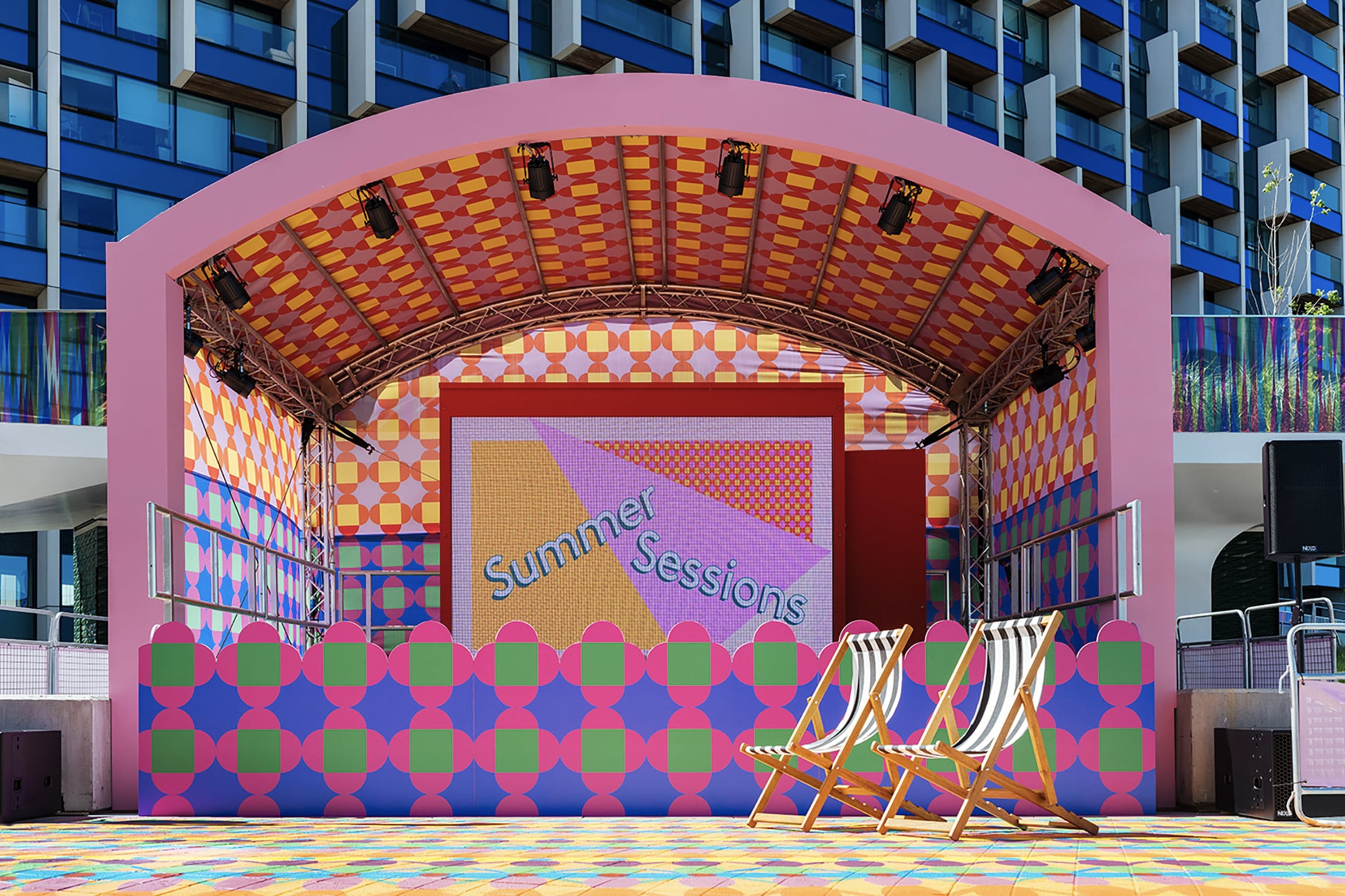 Greenwich Peninsula Yinka Ilori Designs 30 LR