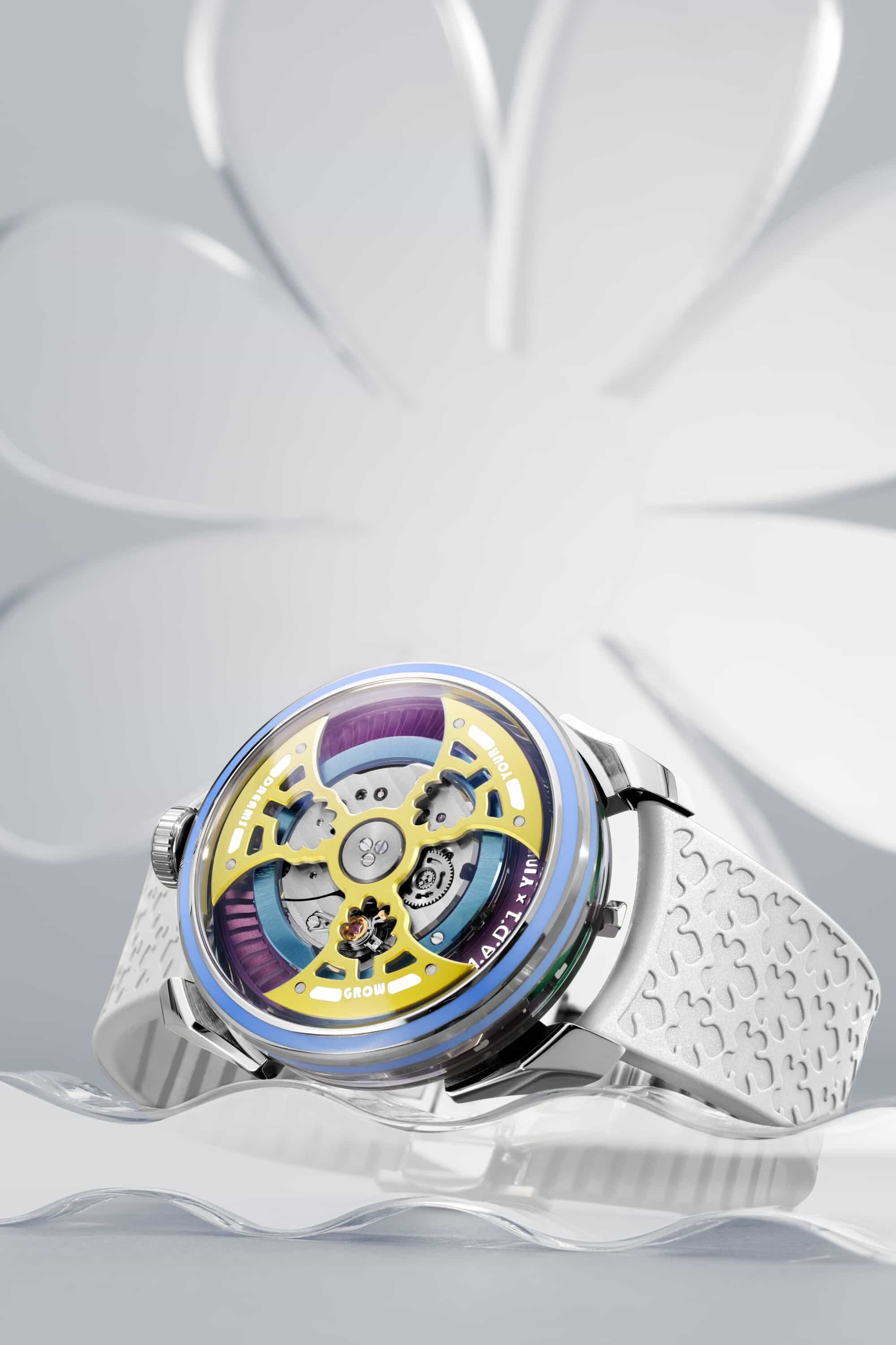 MAD Editions Yinka Ilori Sun Lifestyle White Strap 1 Lres