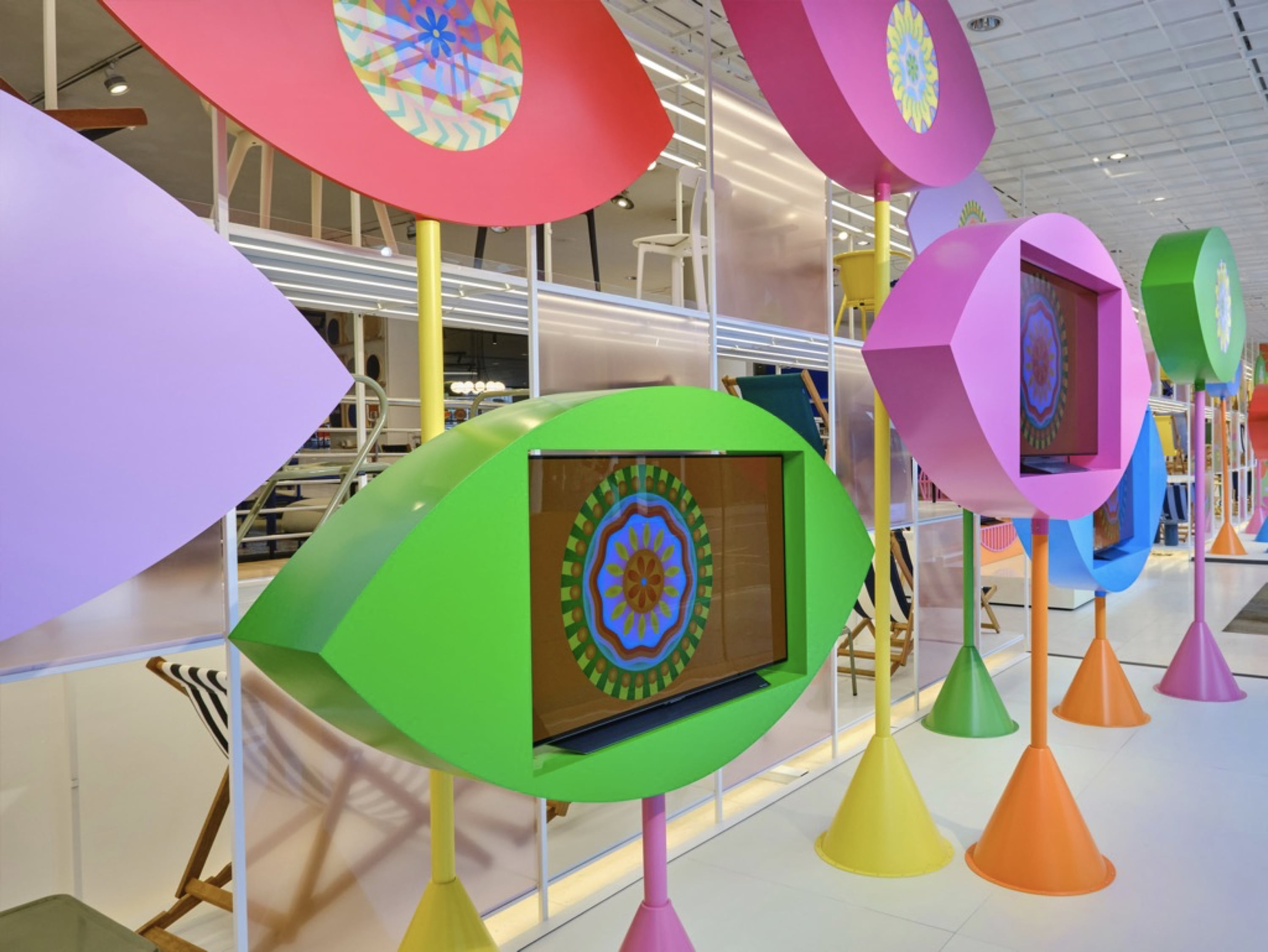 Yinka Ilori Forest Of Eyes