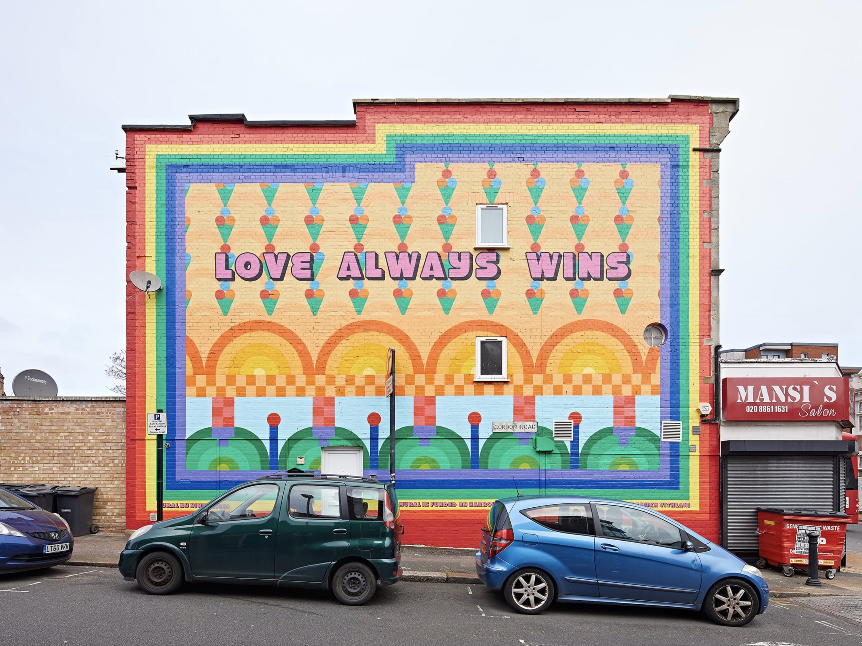 Yinka Ilori Love Always Wins Mural Homepage