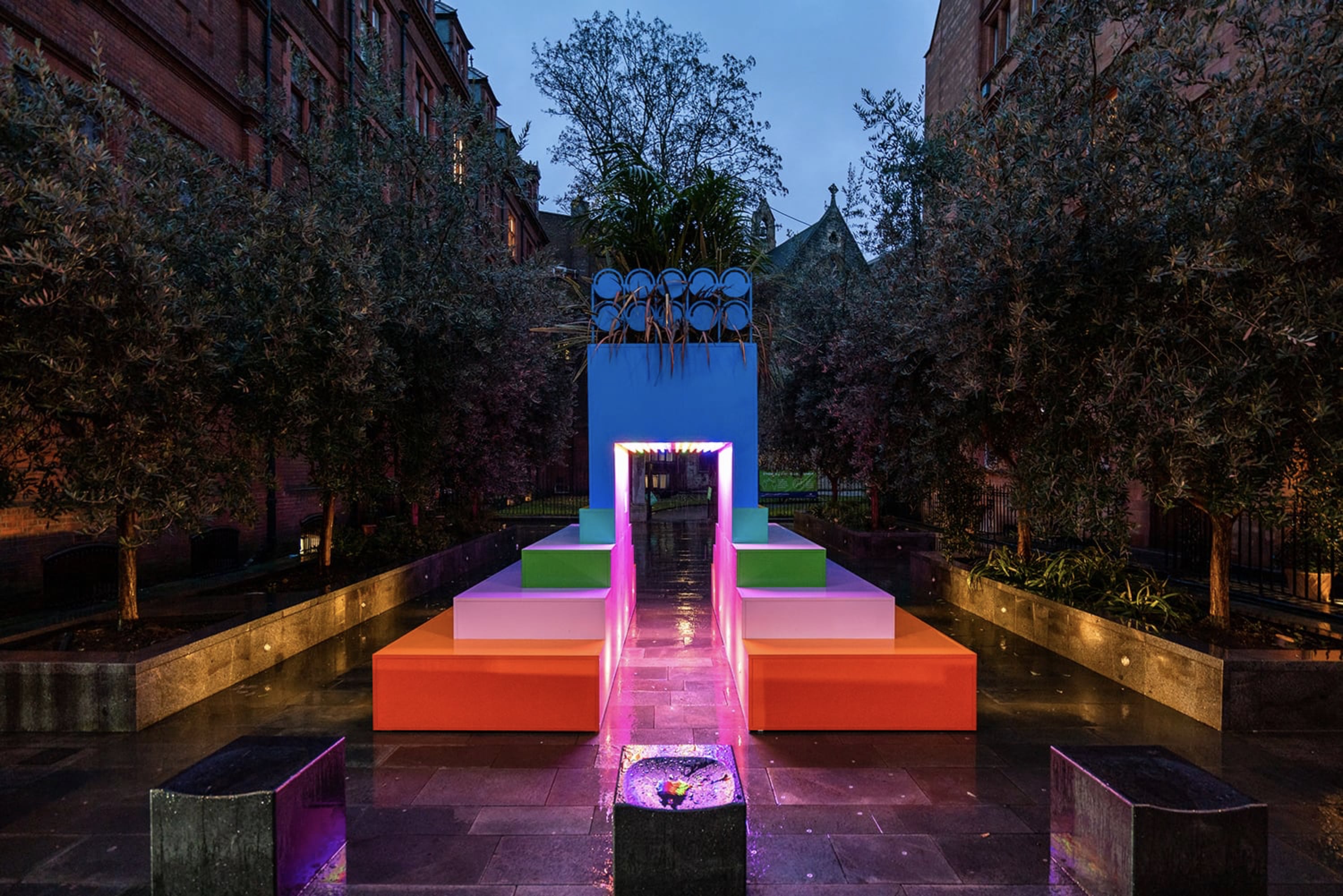 Yinka Ilori Mayfair Wander Art 1