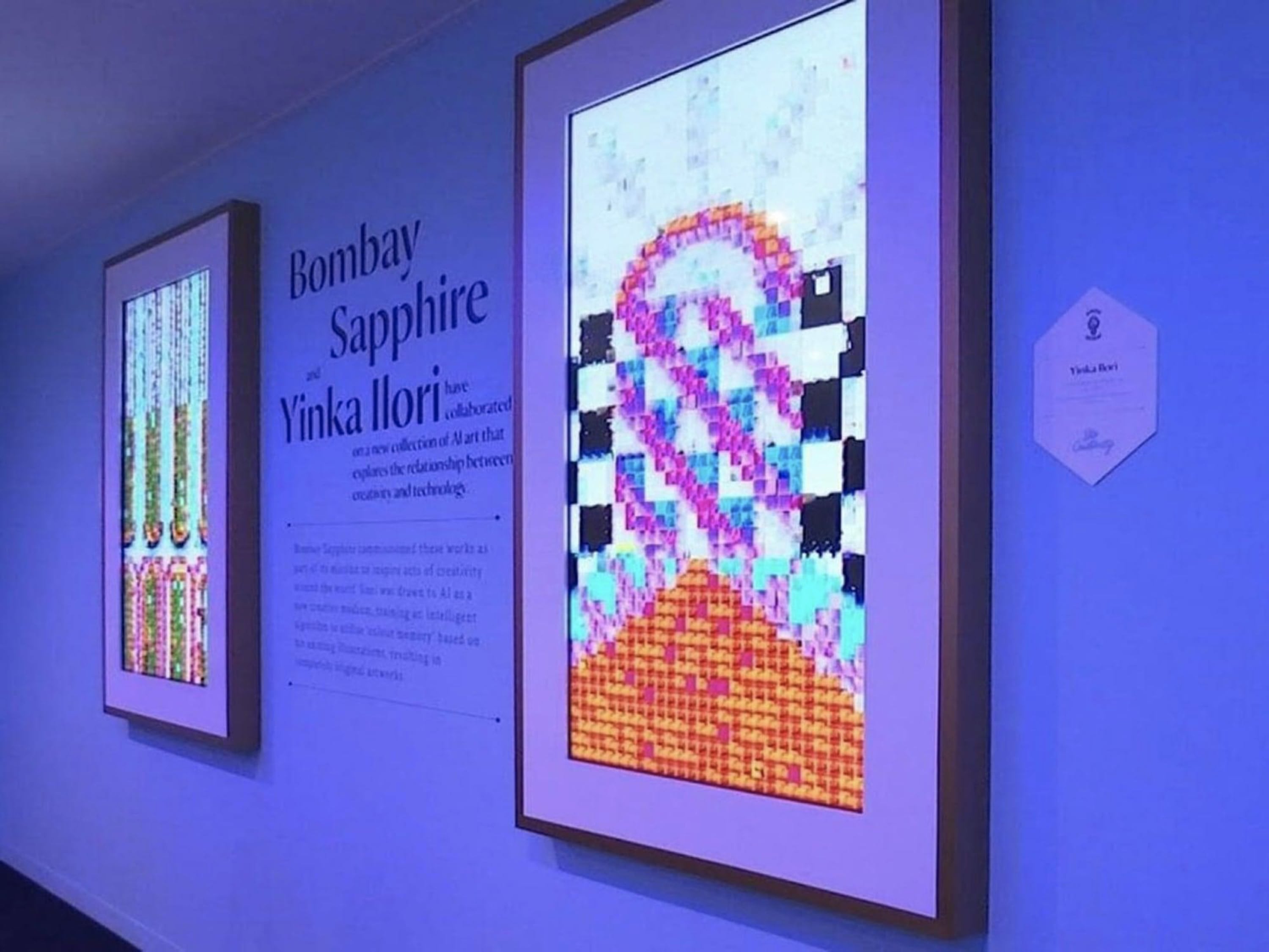 Yinka ilori bombay sapphire ai art collection 03